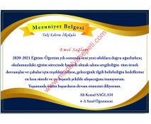 Mezuniyet Belgesi 7